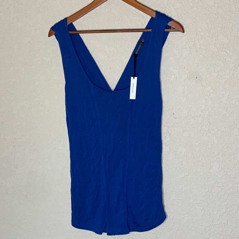 Portmans Tank Top Blue NWT